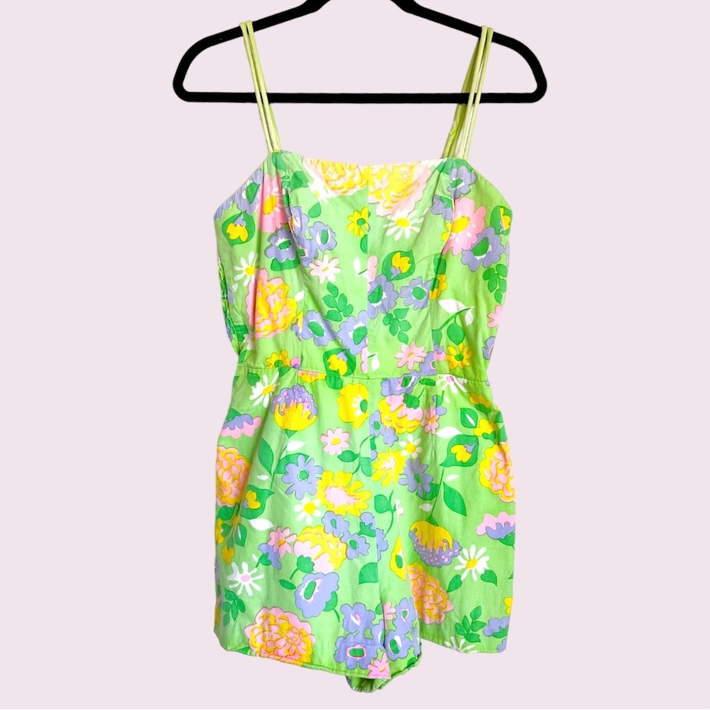 Vintage seaweed romper